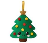 Legami – Décoration de Noël en peluche Arbre multicolore à suspendre, polyester 9 x 10 x 4 cm