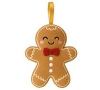 Décoration de Noël en peluche Legami Pain d'épice Multicolore