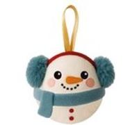 Legami – Décoration de Noël en peluche Snowman – Multicolore