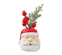 Décoration de Noël en résine avec figurines de Père Noël, bonhomme de neige et ours, pour l'intérieur pour la décoration de la maison pour apporter une ambiance festive pendant la saison des vacances