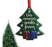 Décoration de Noël en verre de mer, accessoire d'ambiance de vacances | Pendentif en verre de mer d'amitié, pour rebords de fenêtre intérieurs et extérieurs, cour, réunions de famille