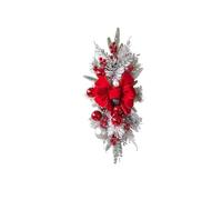 Décoration de Noël for escalier : Couronne Suspendue for cheminée, Porte et Mur pour Decoration