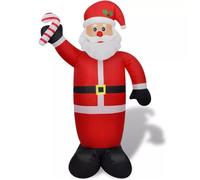 Décoration de Noël gonflable - VIDAXL - Père Noël gonflable 240 cm - Multicolore - Tissu + plastique - Rouge