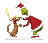 Décoration de Noël Hallmark souvenir du Grinch 2024 : Le Grinch du Dr Seuss ! « Il ne me manque qu'un renne… » Cadeaux de Noël du film
