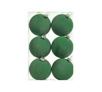 Décoration de Noël Lot de 12 Boules Noël en Velours Couleur Macaron 6 cm - Décorations d'arbre festives pour fêtes et décorations Fin d'année