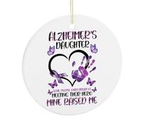 Décoration de Noël « Merry Christmas », « Some People Only Dream Of Meeting Their Heroes », souvenir plat à suspendre sur le sapin de Noël, souvenir amusant en céramique, cadeaux de Noël pour fille