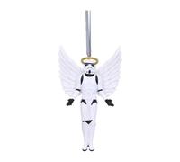 Décoration de noël Nemesis Now Original Stormtrooper For Heaven's Sake Blanc 13 cm