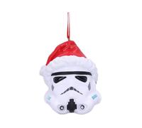 Décoration de noël Nemesis Now Original Stormtrooper Santa Hat Blanc 8 cm