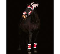 Décoration de noël pour cheval Waldhausen Rouge TU