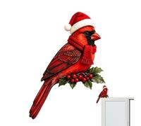 Décoration de Noël pour coin de porte fait main, décoratif et drôle | décoration d'angle de porte avec oiseau pour fenêtre table fête maison intérieur extérieur mur
