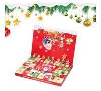 Décoration de Noël pour enfants - Lot de 40 pendentifs pour portefeuille - Décoration de vacances - Pour la décoration de porte d'entrée, bureau, escalier, rebord de fenêtre, cheminée, mur, jardin