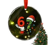 Décoration de Noël pour l'intérieur, Père Noël, décoration d'intérieur - Objets sarcastiques de collection - Pendentifs de Noël pour l'extérieur salon chambre à coucher fenêtre porte bureau sac à dos