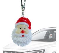 Décoration de Noël pour rétroviseurs de voiture - Décorations suspendues automobiles | Accessoires de rétroviseurs de voiture oscillants, décoration de Noël de voiture, décorations de Noël automobiles