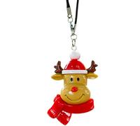 Décoration de Noël pour rétroviseurs de voiture - Figurine de Père Noël à suspendre, décoration festive de véhicule | Élément de design Jolly Holiday | Avantage de placement du miroir de tableau de