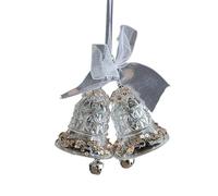 Décoration de Noël Szw765 - Kit de suspension pour sapin de Noël - Flocon de neige - Petit charm - Décoration à suspendre (B, taille unique)