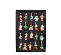 Décoration de Noël Vert - 20 pièces - L28 x l20 x H3,5 cm