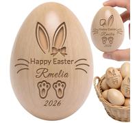 Décoration de Pâques, petit cadeau interactif pour les classes et les prix - Hochets œufs de Pâques - pour maternelle, anniversaire, maison, Nouvel An, école, , filles, adolescents