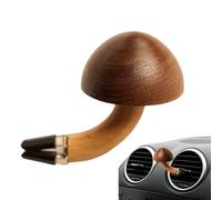 Décoration de parfum pour voiture - Bois solide - Diffuseur de parfum mignon et naturel - Clips d'aération uniques pour les amis de la famille et les collègues