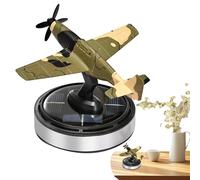 Décoration de parfum pour voiture - Diffuseur d'huile parfumée, parfums rotatifs | Parfum de voiture au design créatif d'avion, aromathérapie solaire pour mustangg Fighter pour la décoration