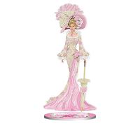 Décoration de peinture diamant 5D à faire soi-même - Forme partielle spéciale - Robe de dame européenne - Art diamant simple face - Kit de fabrication de mosaïque pour décoration d'intérieur