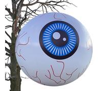 Décoration de piscine gonflable d'Halloween - Boule oculaire en forme d'araignée en forme de citrouille, araignée, fantôme pour fête en plein air, jardin, pelouse, décoration de vacances