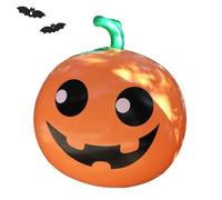 Décoration de piscine gonflable d'Halloween | Décorations d'Halloween gonflables en forme de citrouille | Gonflables d'extérieur en forme de citrouille, araignée, fantôme, décoration de fête pour cour