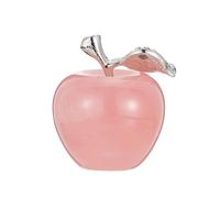 Décoration De Pommes En Cristal Naturel, Artisanat, Modèle De Pomme, 1 Pièce