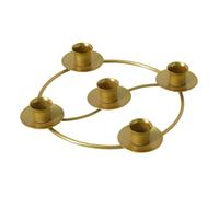 Décoration de Porte-Bougie Centrepieces De Table Rondes pour La Décoration | Porte-bougies pour Couronne de l'Avent Pour Cuisine Salon Chambre Ferme Restaurant Fête de Noël B