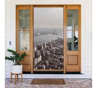 Décoration de porte de bienvenue - Bannière de porte - 183 x 90 cm - Bannière de porche de la ville de Mumbai - Bannière saisonnière à suspendre pour fête de vacances, décoration intérieure et