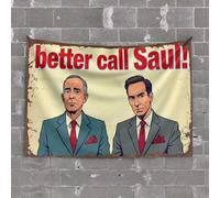 Décoration de porte de chambre à coucher Better Call Saul : un drame juridique se déplie Tapisserie Coquette Décoration de chambre à coucher (100 x 150 cm)