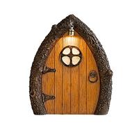 Décoration de porte de conte de fées - Fées en bois - Organisateur de bureau (taille unique)