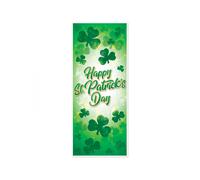 Décoration De Porte Happy St Patrick's Day 150 X 76 Cm Vert
