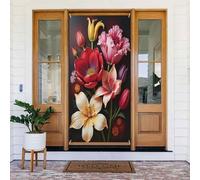 Décoration de porte moderne n° 128 pour intérieur/extérieur, printemps, été, automne, hiver, Halloween, Noël