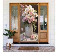 Décoration de porte moderne n° 146 pour intérieur/extérieur, printemps, été, automne, hiver, Halloween, Noël