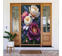 Décoration de porte moderne n°40 pour intérieur/extérieur, printemps, été, automne, hiver, Halloween, Noël