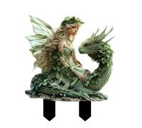 Décoration De Pot De Fleurs De Fées De Bohème, Figurines De Jardin De Fées en Acrylique, Piquets De Pot De Fleurs De Fées De Bohème, Décoration De Jardinière De Fleurs De Fées Accessoires