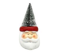 Décoration de pot de Noël faite à la main - Motif Père Noël - Cerf - Pour ajouter de la joie à n'importe quelle pièce