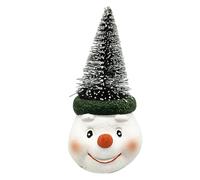 Décoration de pot de Noël faite à la main - Motif Père Noël - Cerf - Pour ajouter de la joie à n'importe quelle pièce