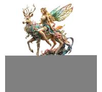 Décoration de Pot fée bohème | Pot Acrylique Artisanal Pottes Fleurs jardinière Jardin Patio Planter décoration Yard Art pour intérieur extérieur