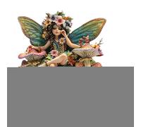 Décoration de Pot fée bohème | Pot Acrylique Artisanal Pottes Fleurs jardinière Jardin Patio Planter décoration Yard Art pour intérieur extérieur