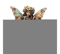 Décoration de Pot fée bohème | Pot Acrylique Artisanal Pottes Fleurs jardinière Jardin Patio Planter décoration Yard Art pour intérieur extérieur