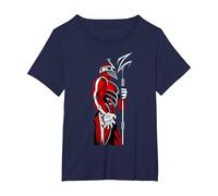 Décoration de Power Rangers Lord Zedd, œuvre d'art épique Red Overlord Warrior T-Shirt, Femme Grandes Tailles, Bleu Marine, 3X