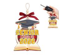 Décoration de remise de diplôme 2026 | Souvenirs de remise de diplôme en acrylique 2D | Décorations de remise de diplôme | Pour sapin de Noël, cheminée, porte, intérieur, salle de t intérieur