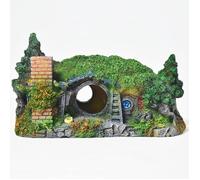 Décoration de réservoir de poisson Hobbit Castle Fish Tank Accessoires Betta Toys Décoration pour aquarium Scène Style_2