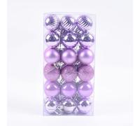 Décoration de Sapin 36 pour Intérieur Extérieur Décoration de | Usage pour polyvalent : pour intérieur, extérieur, jardin, mariage, anniversaire, crée une ambiance festive(Purple)