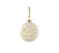 Boule de Noël Noël enchanté 5 x 5 x 5 cm