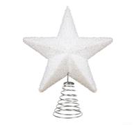 Décoration de sapin de Noël à paillettes étincelantes pour les fêtes ajoute un attrait lumineux et une ambiance saisonnière