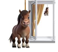 Décoration de sapin de Noël - Animal à suspendre - 2D - Acrylique - Pendentif de Noël - Décoration pour mur, fenêtre, sac, maison, voiture, vacances, porte-clés - Amoureux des animaux