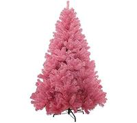 Décoration de sapin de Noël artificiel, épicéa articulé avec pieds en métal massif, fibre optique au toucher réaliste pour fête, mariage