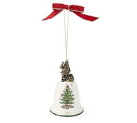 Décoration de Sapin de Noël avec Clochette du Père Noël